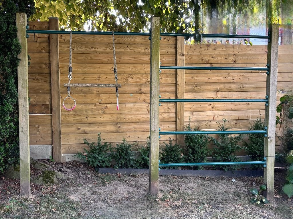 Stevig klimrek voor in de tuin voor kinderen., Enlèvement, Utilisé, Autres matériaux