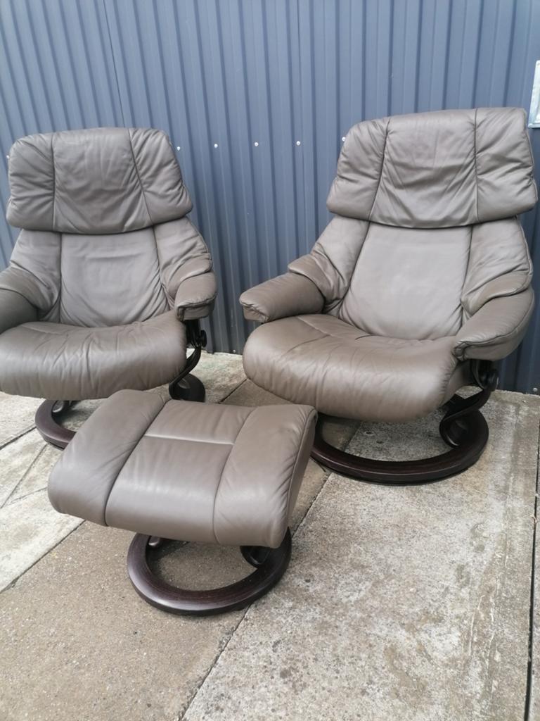 Fauteuils relax Stressless, Maison & Meubles, Fauteuils, Cuir, Enlèvement