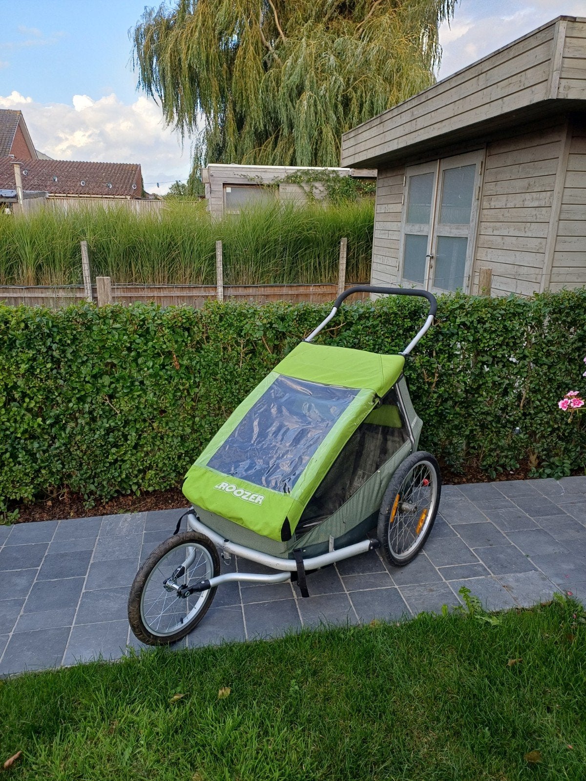Fietskar Croozer Kid for 2, Ophalen, Gebruikt, Vering, Kinderkar