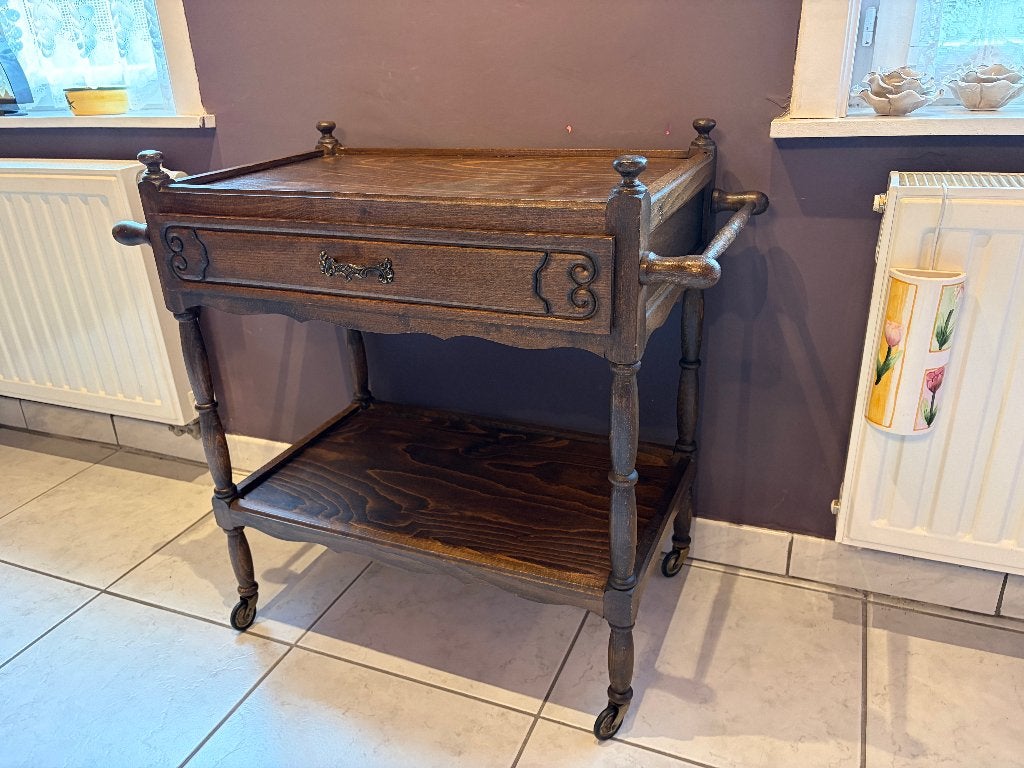 Meuble desserte à roulettes, Enlèvement
