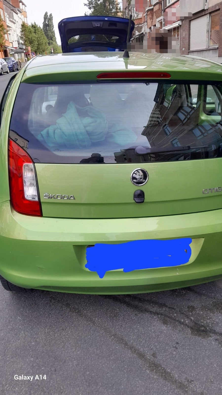 Skoda Citigo 1.0 T 44KW 3D 2015 Vert, Autos, Skoda, Particulier, Citigo, Essence, Hatchback, Boîte manuelle, Vert, Enlèvement