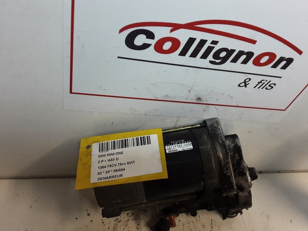 DÉMARREUR Mini One / Cooper (R50) (281000W080TG4280001280), Mevr. I. Hauben, Rue de l'Espoir 34 34
4030  GRIVEGNÉE, BE, Info@Collignon.be