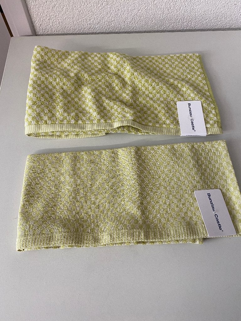 Keukentextielsets Geruit Bunzlau Castle, Huis en Inrichting, Katoen, Overige kleuren, Overige typen, Nieuw
