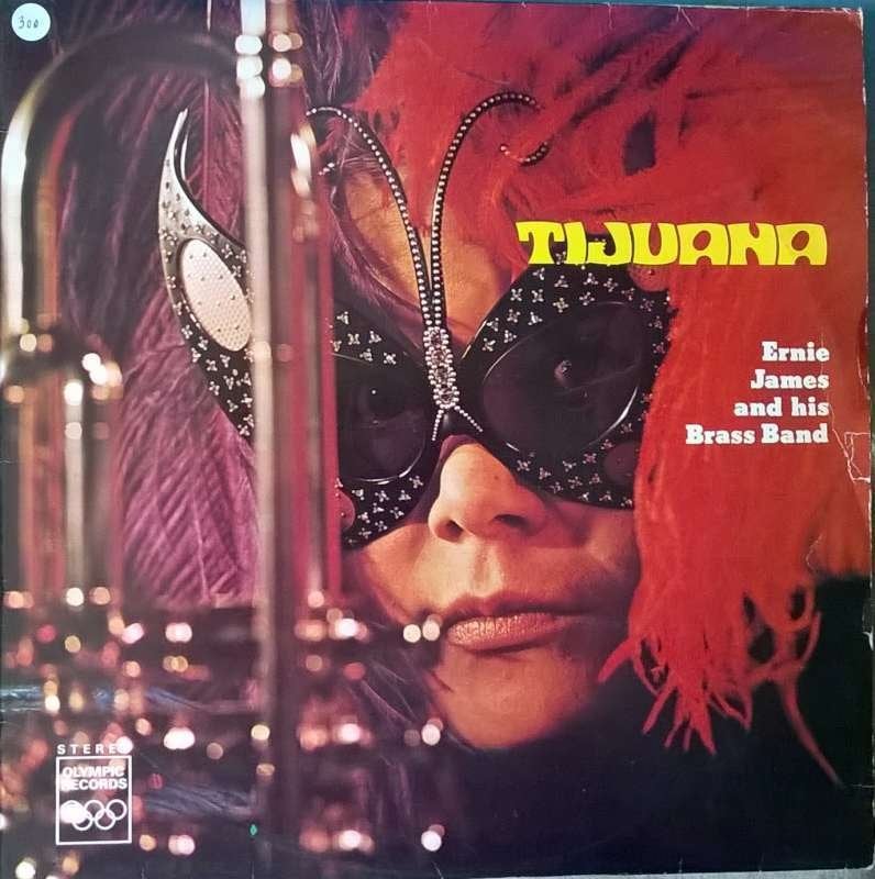 LP Ernie James And His Brass Band – Tijuana, Enlèvement ou Envoi, Housse de protection extérieure, Comme neuf, Autres genres