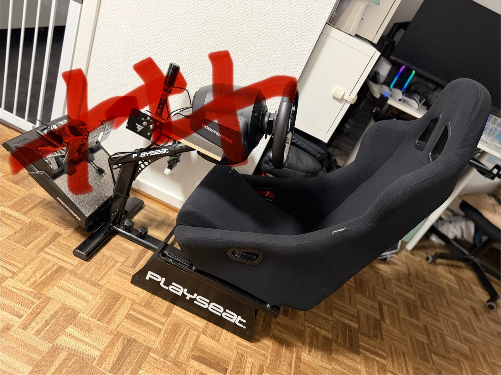 Playseat Evolution avec siège Turn one réglable, Enlèvement, Comme neuf