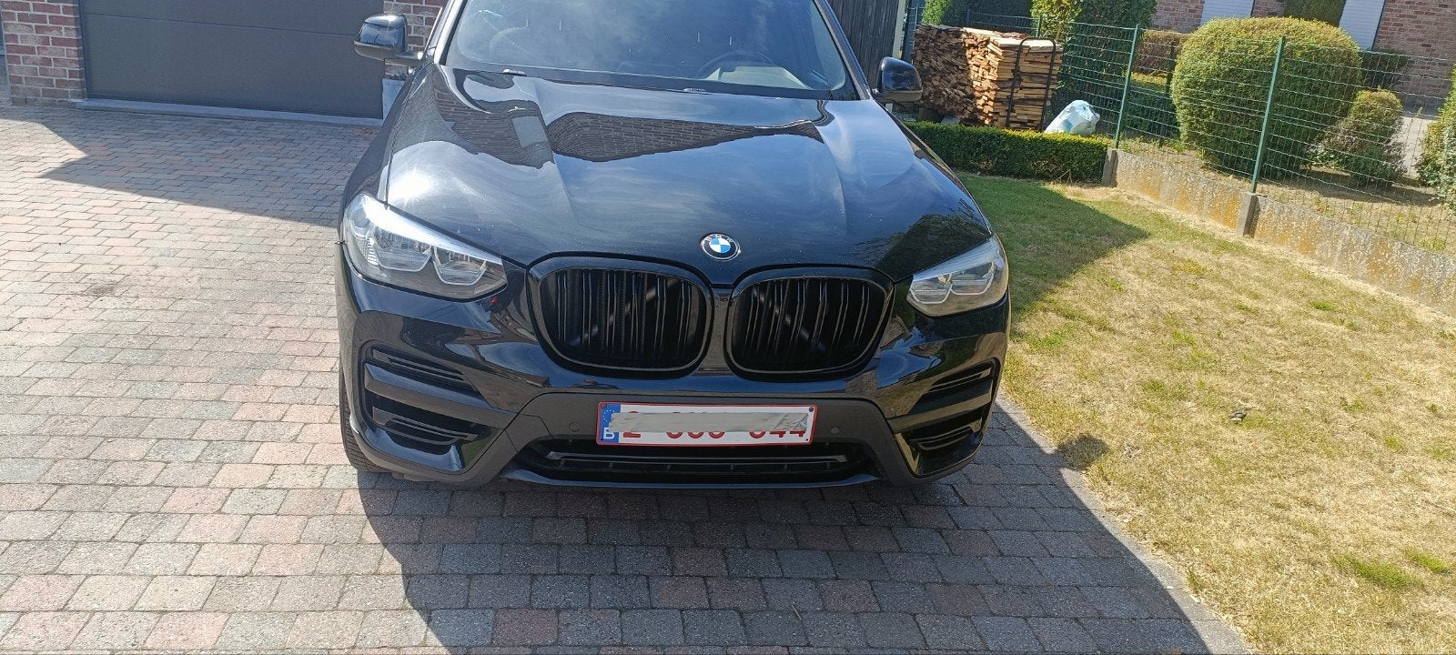 BMW X3 automatique, Auto's, Monovolume, 1995 cc, Zwart, Leder