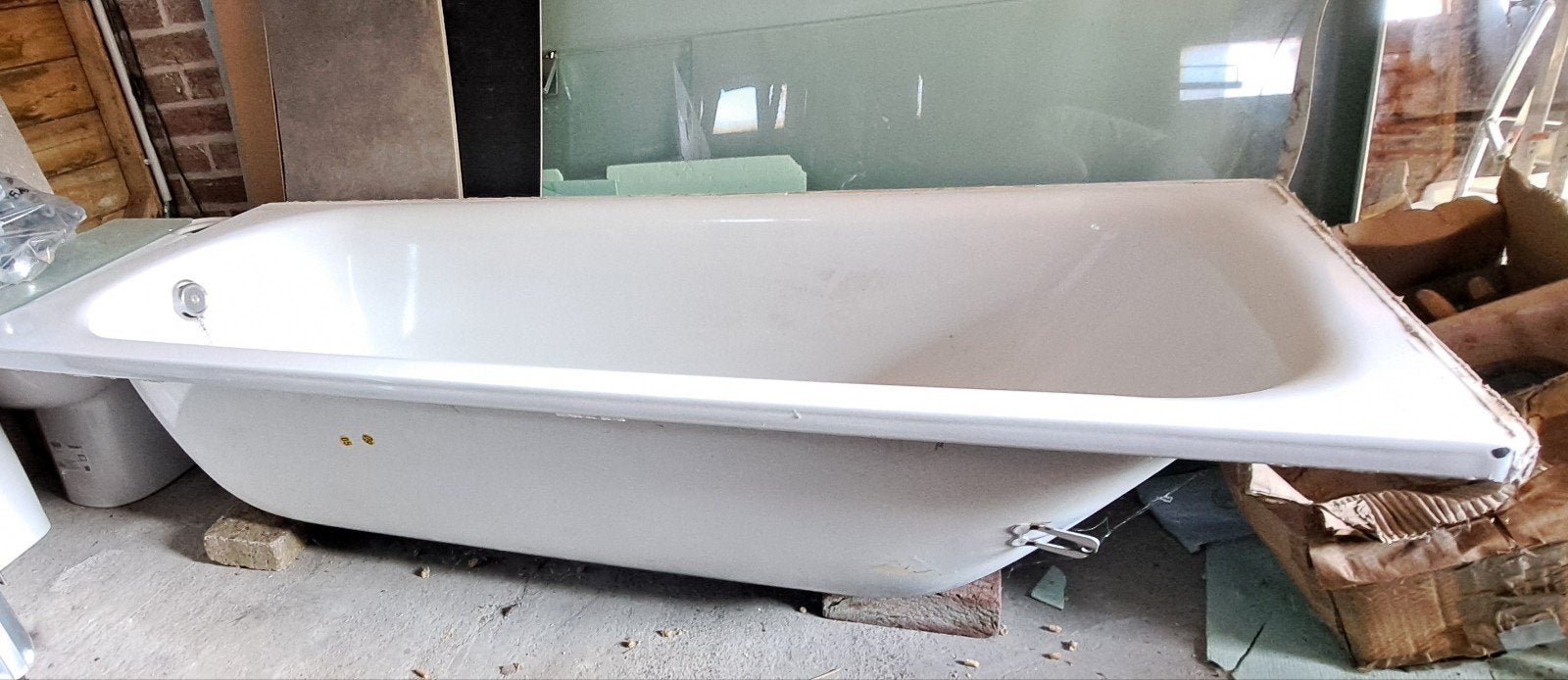 baignoire en fonte, Enlèvement, Utilisé, Avec baignoire