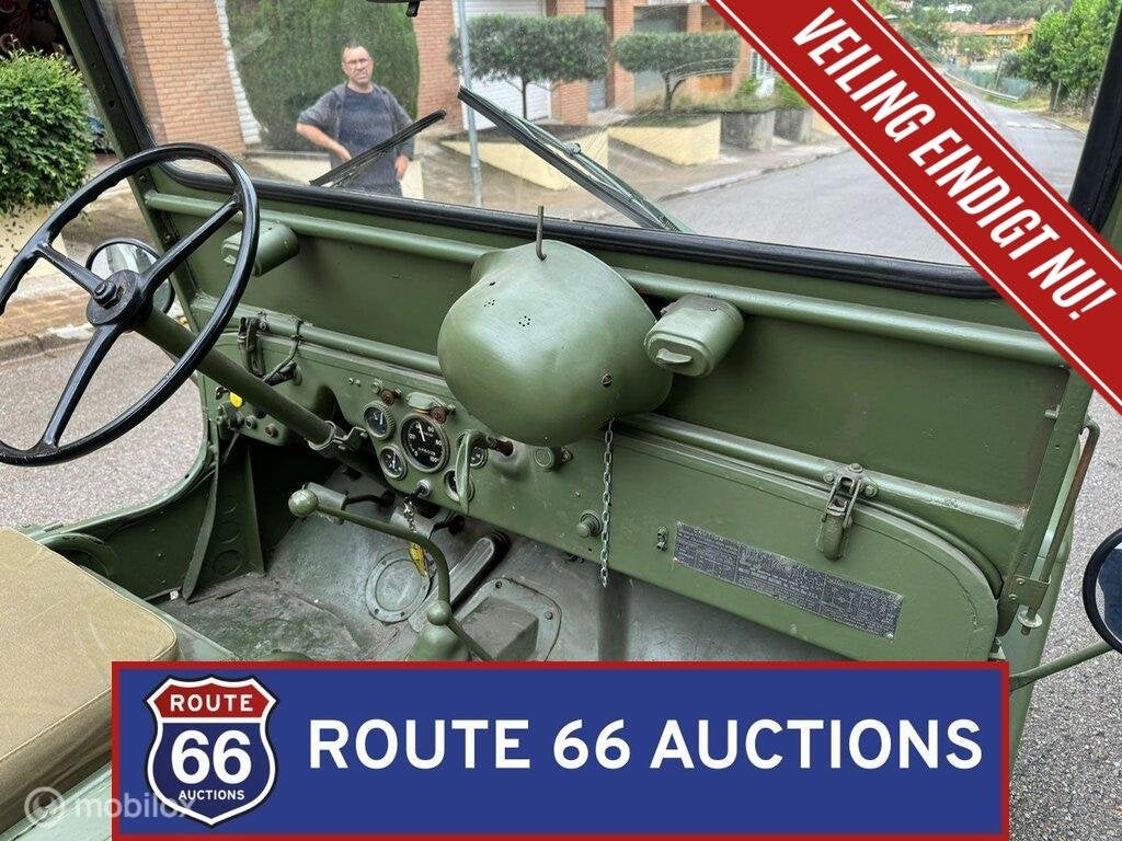 Willys Jeep CJ-2A | 1954 | Route 66 Auctions, Autres marques, Achat, Entreprise, Boîte manuelle