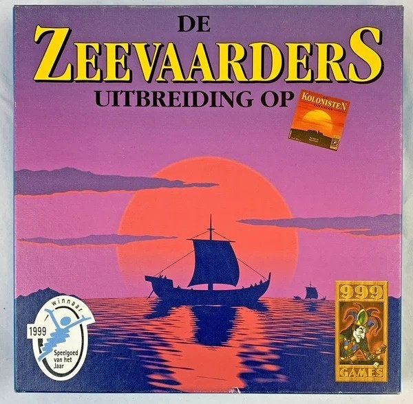 Zeevaarders Uitbreiding Kolonisten van Catan 999 Games hout, Drie of vier spelers, Verzenden, Zo goed als nieuw, 999 games