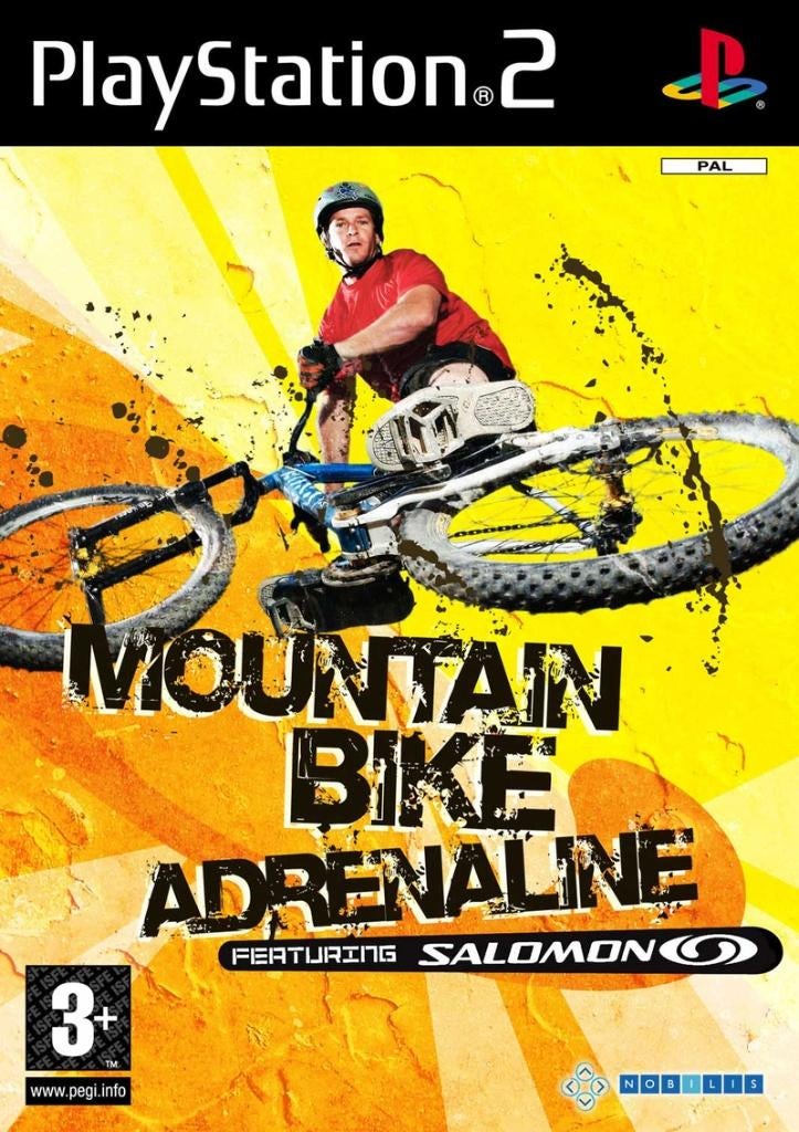 Mountain Bike Adrenaline featuring Salomon, Gebruikt, 1 speler, Racen en Vliegen, Ophalen of Verzenden