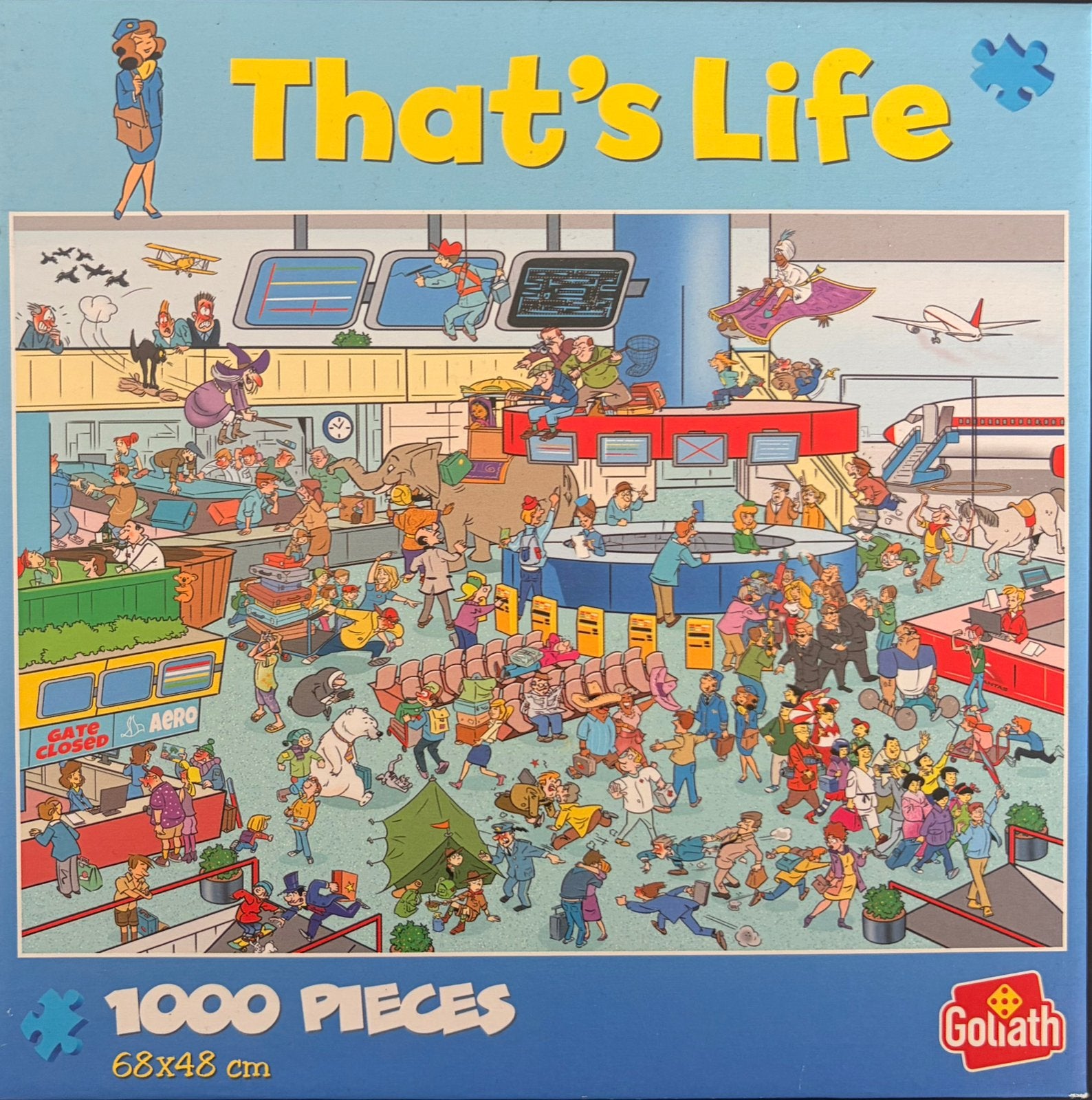 Puzzle 1000 pièces, Enlèvement ou Envoi, Utilisé