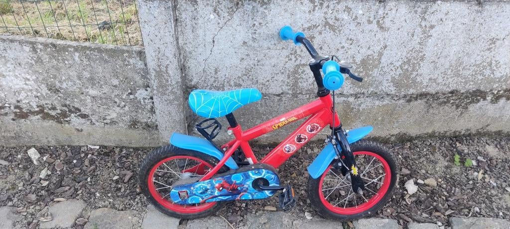 Spiderman Kinderfiets 12 inch, Fietsen en Brommers, Ophalen