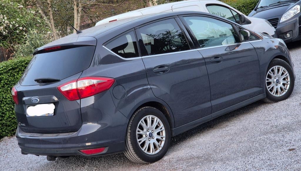Ford c max 16tdci an2015 cuir clima gps 180mkm 4300€, Auto's, Bluetooth, Euro 5, 1600 cc, Leder