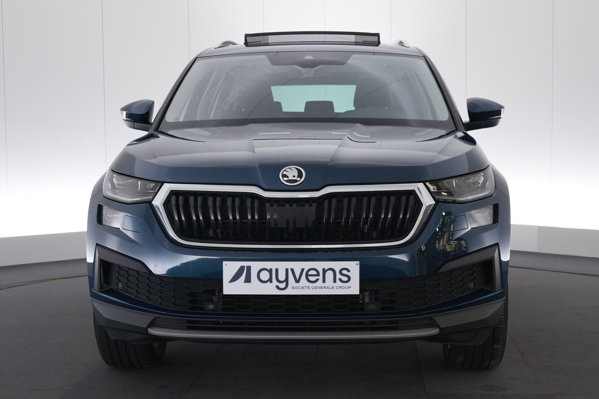 (2CAZ685) SKODA KODIAQ, Auto's, Gebruikt, Blauw, Bedrijf, 5 deurs