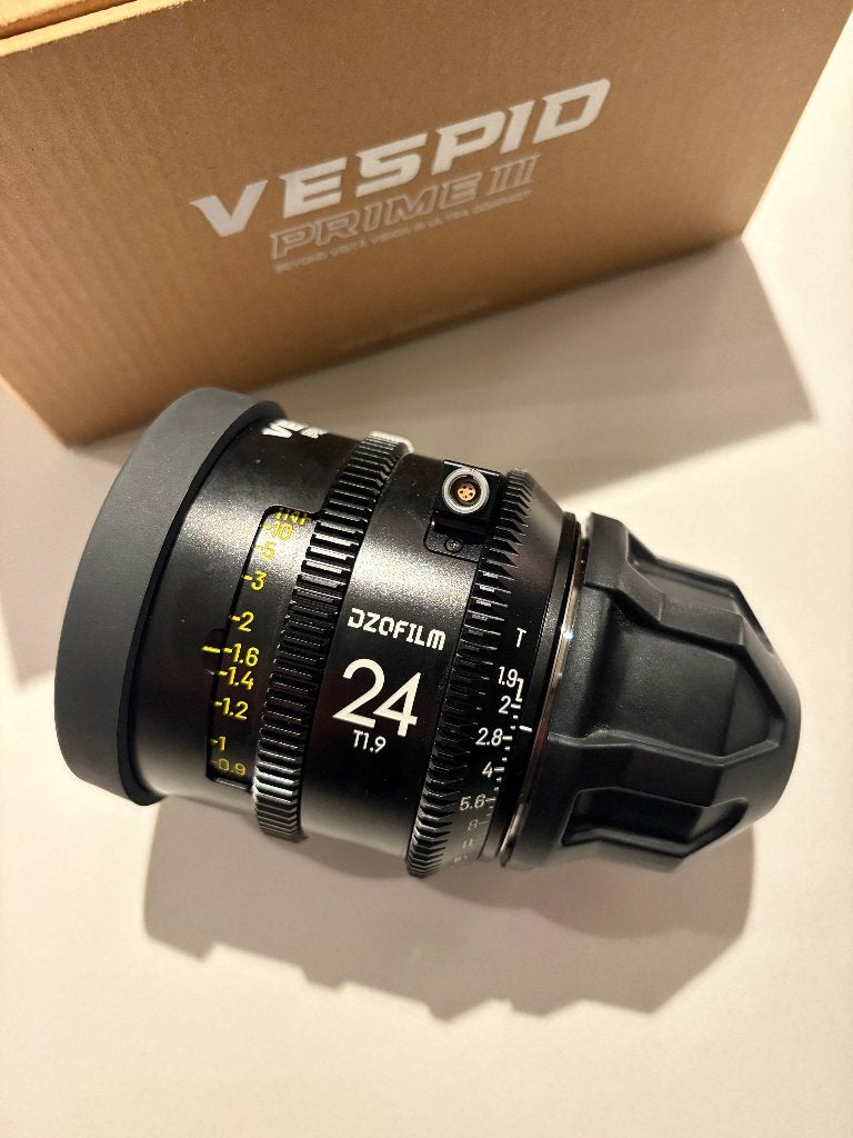 DZOfilm Vespid Prime II 24 mm (Nouveau), Mise au point manuelle, Lentille standard, Comme neuf, Enlèvement