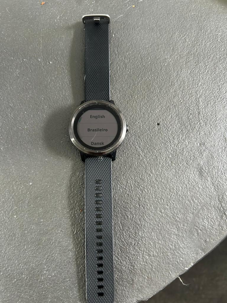 Garmin Vivoactive 3 noir, Enlèvement, Comme neuf, Gris