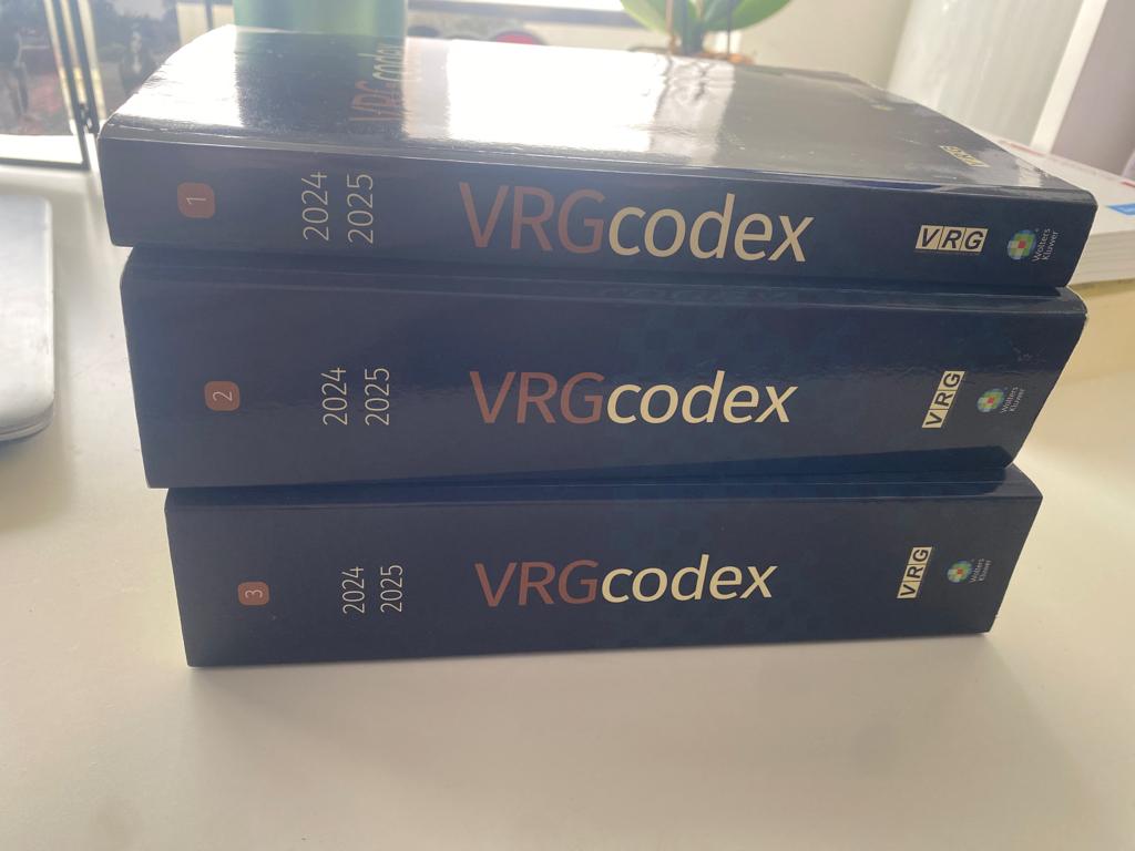 Codex VRG recht 2024-2025, Boeken, Studieboeken en Cursussen, Ophalen, Gelezen, Hogeschool