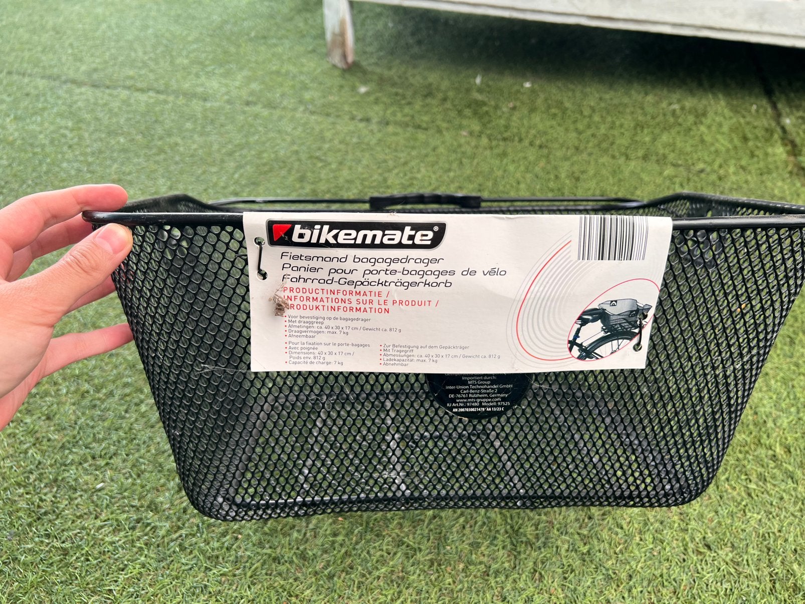 Fietsmand, Ophalen of Verzenden, Nieuw, Fietsmand