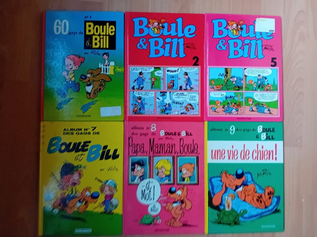 Bande dessinée Boule et Bill collection, Meerdere stripboeken, Ophalen of Verzenden, Zo goed als nieuw