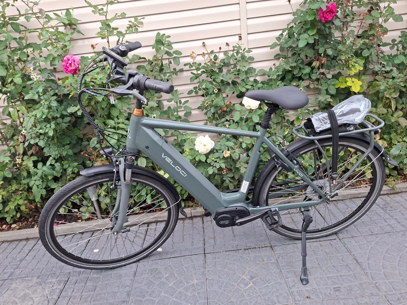 Veloci vivid elektrische herenfiets met bafang middenmotor, Ophalen