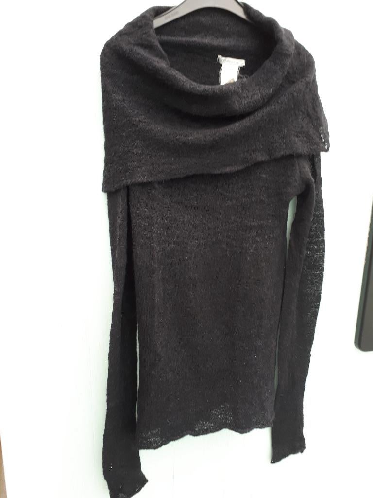 heel elegante zwarte fijne trui pull Sarah Pacini one size, Kleding | Dames, Truien en Vesten, Ophalen, Zwart