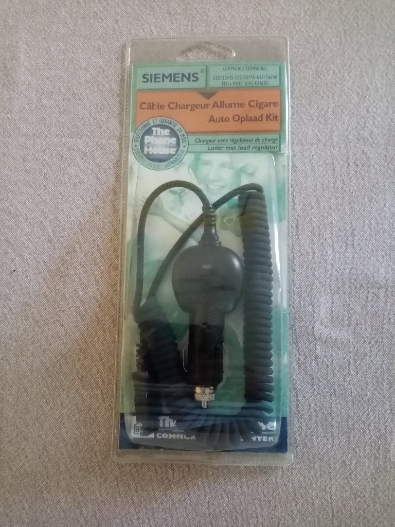 Câble chargeur allume cigare "SIEMENS"., Enlèvement, Neuf
