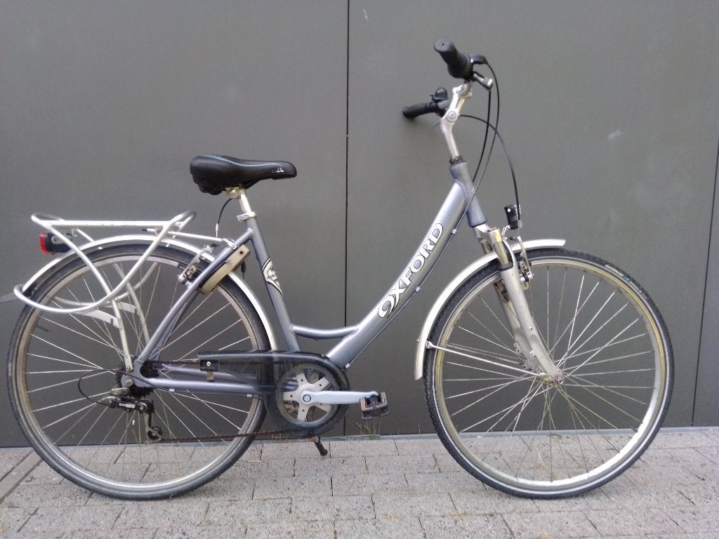 Damesfiets OXFORD, Fietsen en Brommers, Ophalen, Gebruikt, Velgrem, Versnellingen