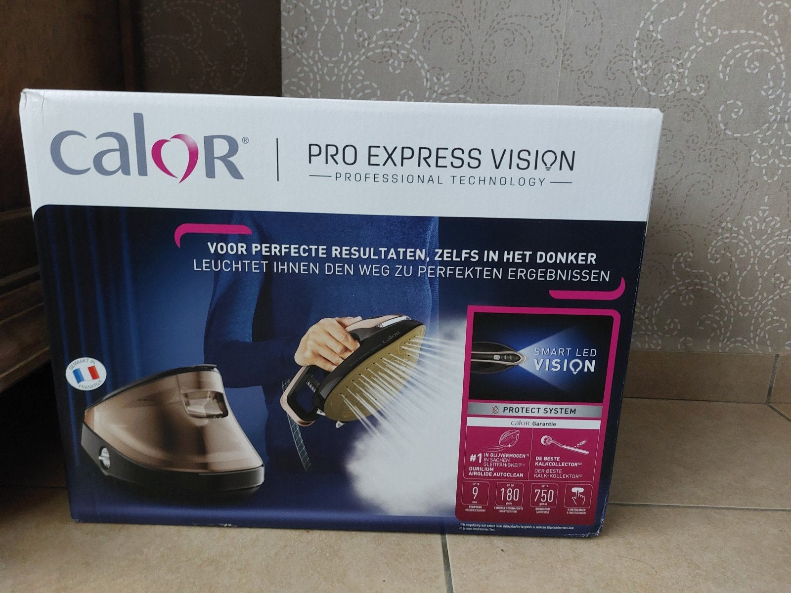 Calor Pro Express Vision, Elektronische apparatuur, Ophalen, Nieuw, Strijkijzer met snoer