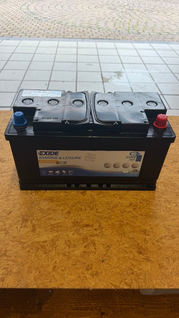 EXIDE Gel Batterij, Ophalen, Nieuw