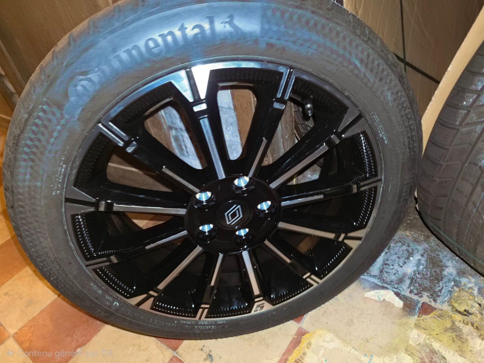 4 pneus + jantes Renault NEUF, Neuf, Enlèvement, Autre, Pneus hiver