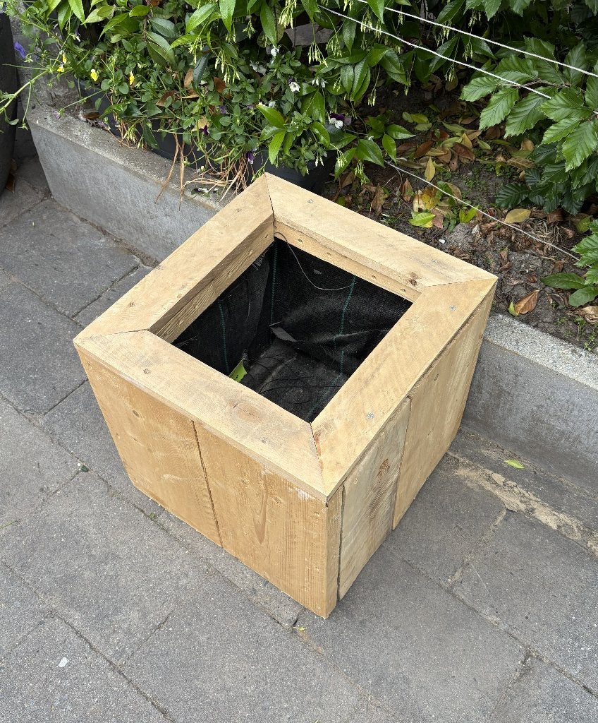 plantenbak steigerhout, Tuin en Terras, Ophalen, Nieuw, Rijkevorsel, Binnen