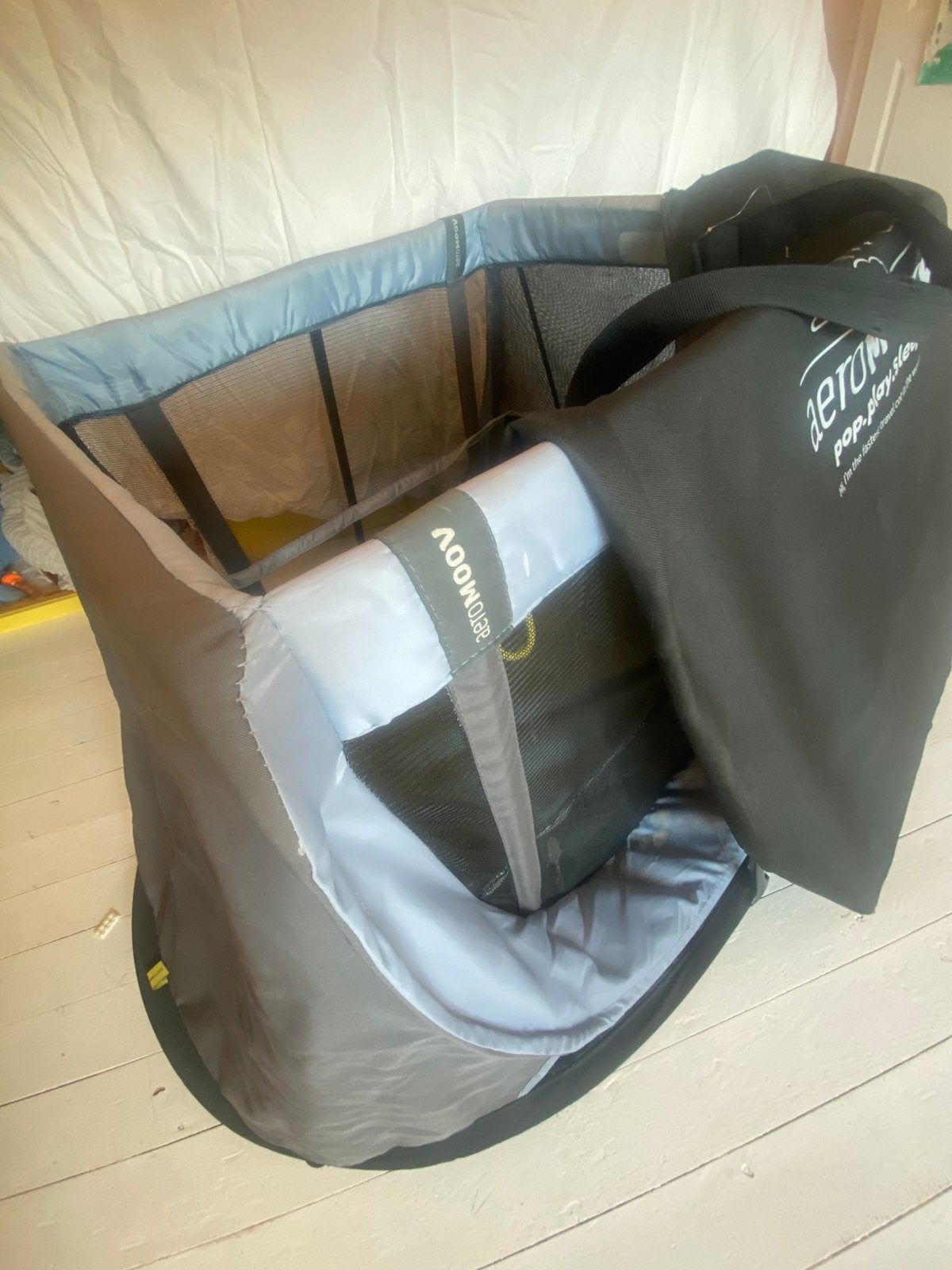 AeroMoov reisbedje, Kinderen en Baby's, Ophalen, Gebruikt, Reisbedje