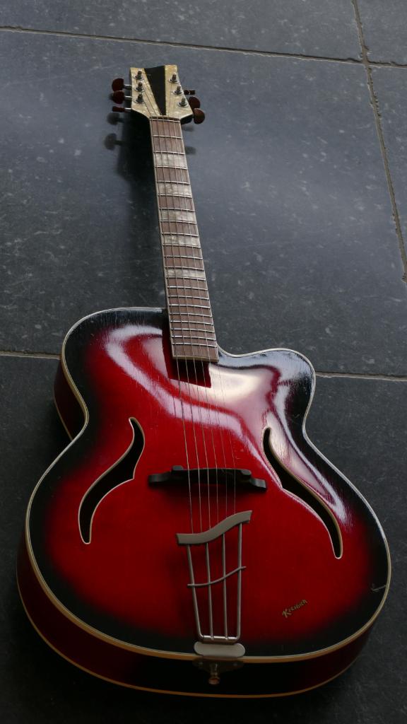 Archtop Klira - 254 Montana, Kreibich, Allemagne (WDR) -1961, Enlèvement ou Envoi, Utilisé, Autres types