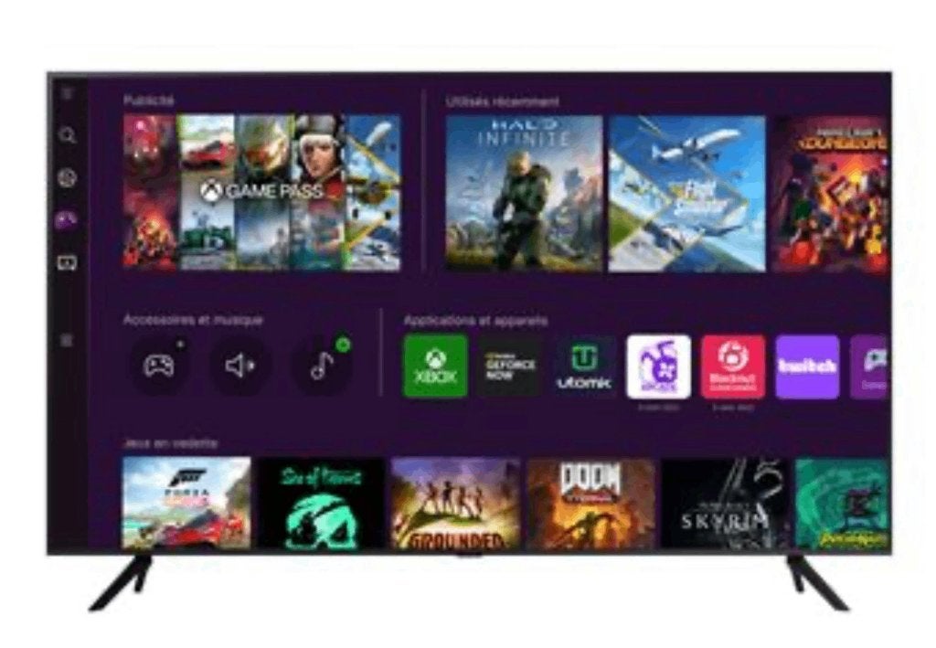 Samsung 55" smart TV, Audio, Tv en Foto, Televisies, Ophalen, LED, Zo goed als nieuw, Samsung