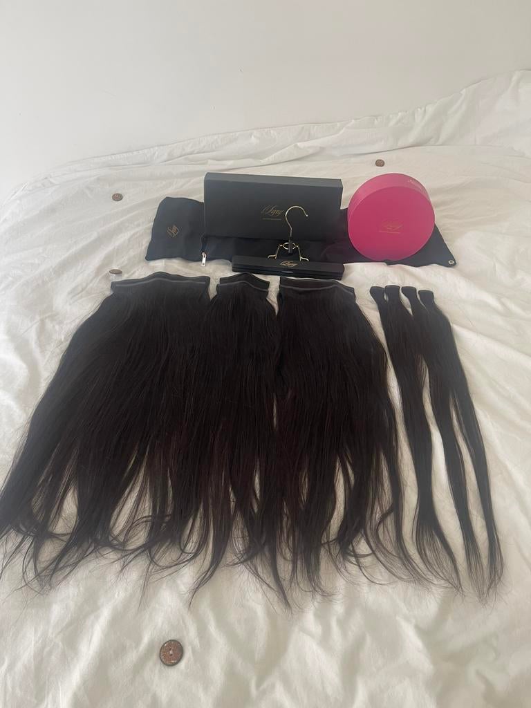 Luxy hairextensions clip ins nieuw, Ophalen, Zo goed als nieuw