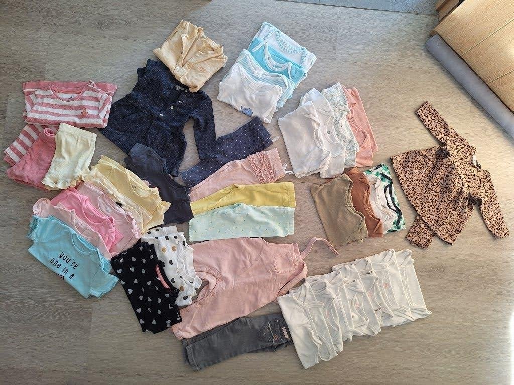 Pakket maat 74, Kinderen en Baby's, Babykleding | Maat 74, Ophalen, Gebruikt, Meisje