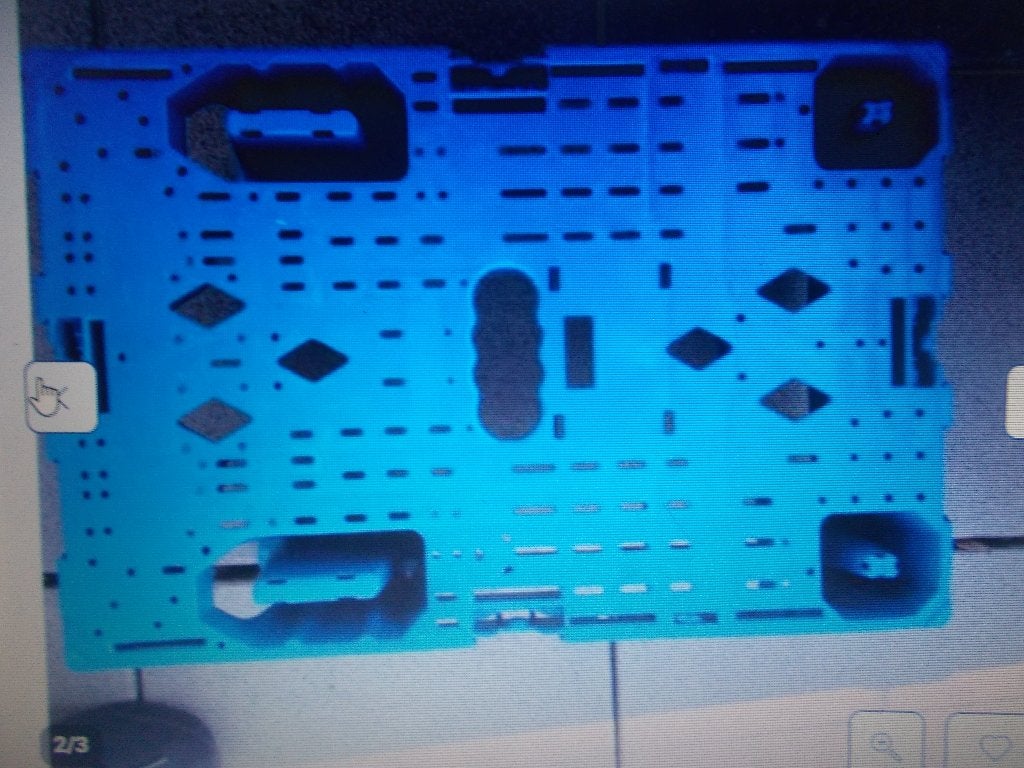 19 palettes en plastique rigide , couleur bleue, Enlèvement, Utilisé, Autres types