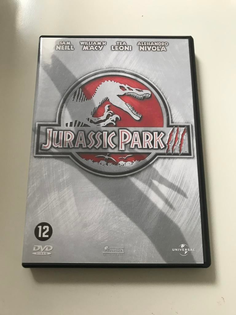 DVD Jurassic Park 3, Vanaf 12 jaar, Ophalen of Verzenden, Zo goed als nieuw