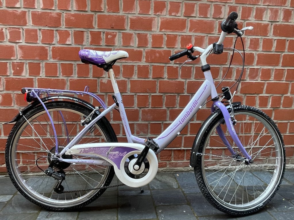 kinderfiets, Ophalen, Gebruikt, Velgrem, 24 inch