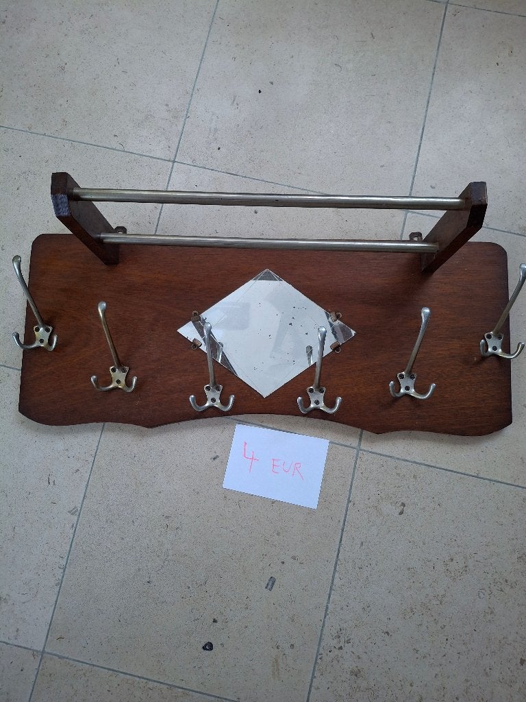 2 antieken kapstokken, Maison & Meubles, Accessoires pour la Maison | Portemanteaux, Enlèvement, Utilisé, Bois, Portemanteau mural