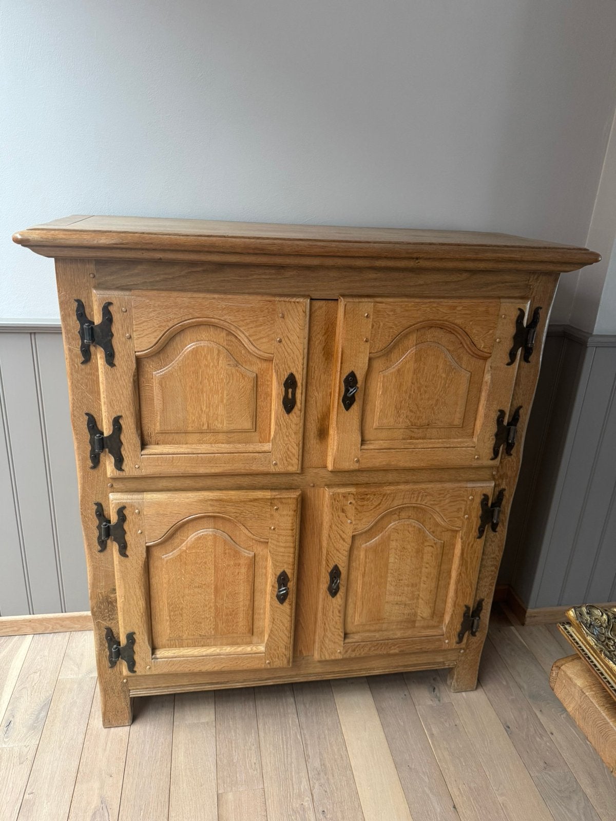 eiken kasten + tafel, Huis en Inrichting, Kasten | Kleerkasten, Ophalen, Gebruikt