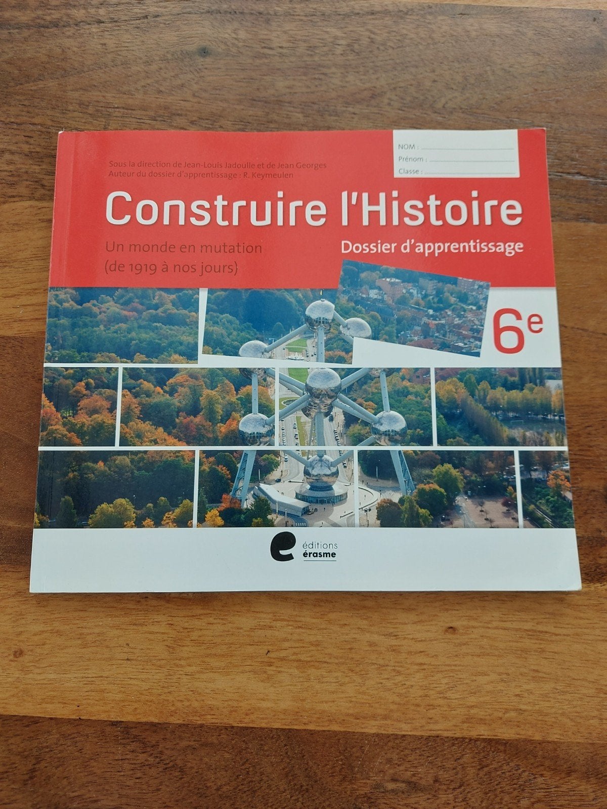 Construire l'histoire dossier d'apprentissage 6e,  Mons, Enlèvement, Secondaire, Histoire