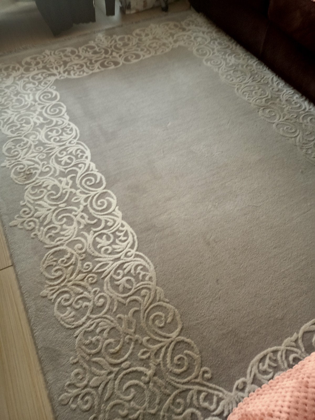 proper zacht grijs 158 cm x 236 cm +h tapijt zie fot, Huis en Inrichting, Stoffering | Tapijten en Vloerkleden, Ophalen, Wit, 150 tot 200 cm