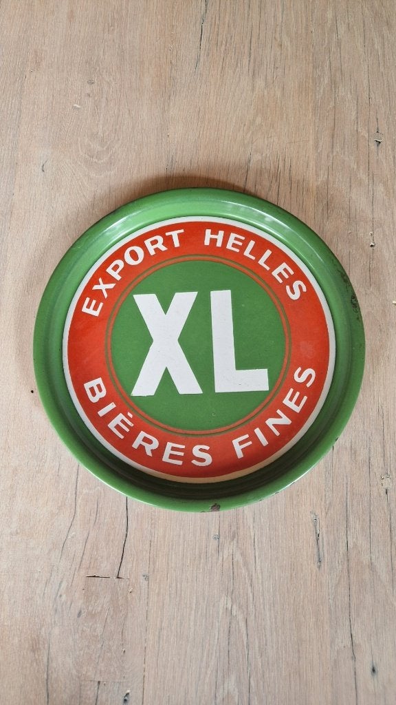 Dienblad emaille Export helles XL 31cm, Enlèvement ou Envoi, Utilisé, Ustensile