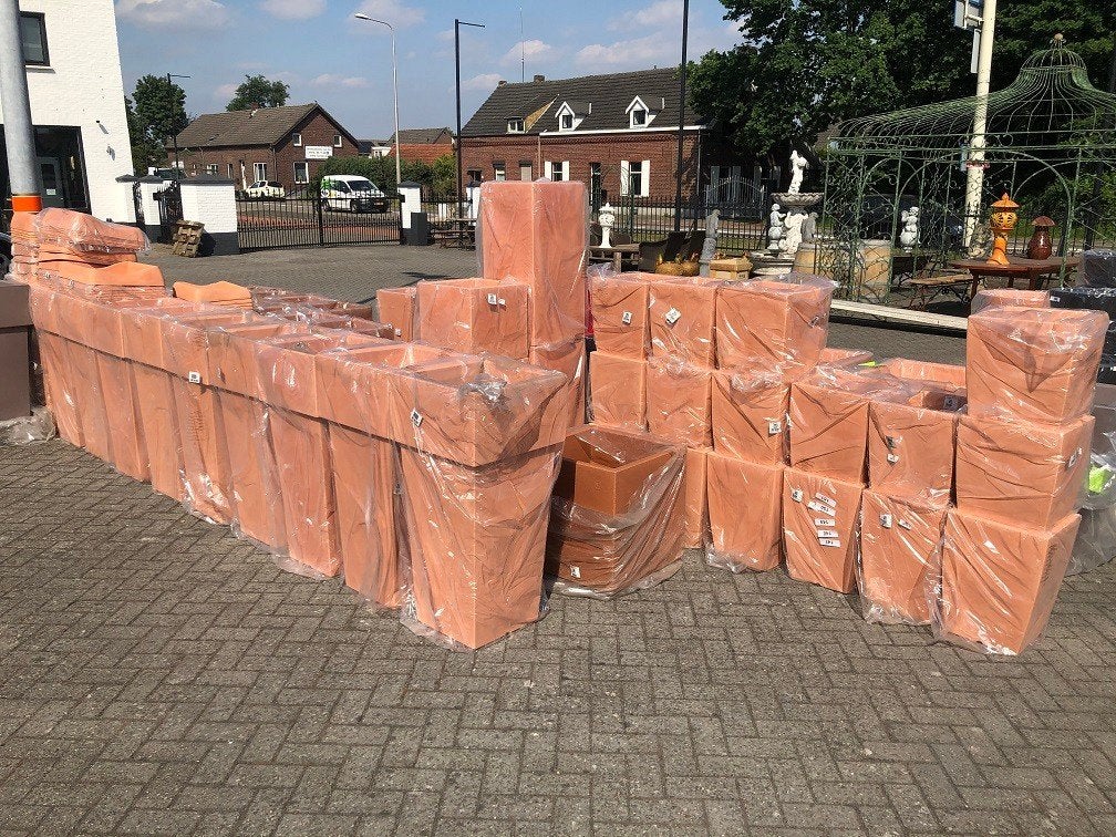 NIEUWE Kunststof plantenbakken bloempotten bloembakken, Tuin en Terras, Bloembakken en Plantenbakken, Ophalen, Kunststof, Minder dan 60 cm