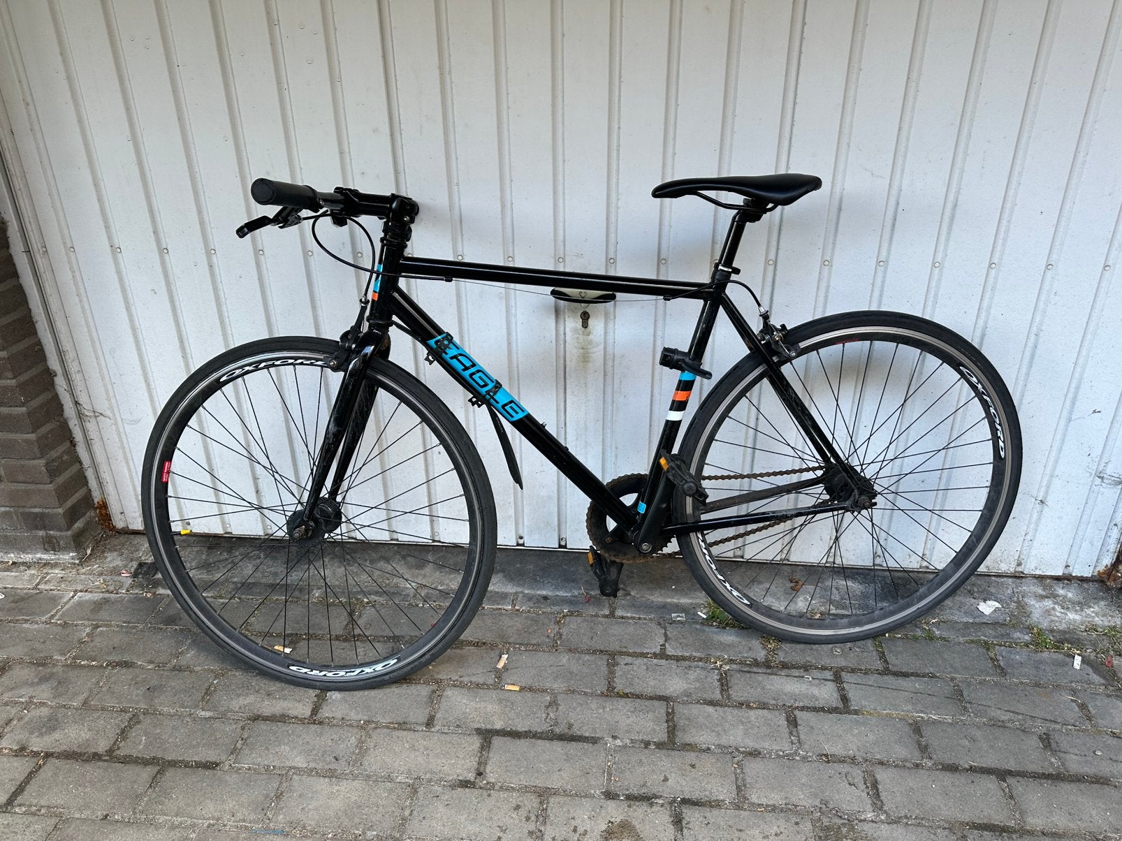 Eagle Advance singlespeed/fixed gear fiets, Gebruikt, Velgrem, Ophalen, Overige merken