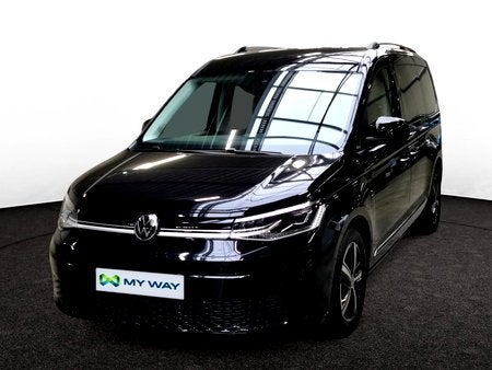 Volkswagen Caddy Maxi eHybrid Style Maxi 1.5 TSI  85KW Lange, Auto's, Automaat, Caddy Combi, Zwart, Break