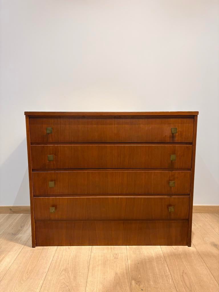 Commode - armoire- meuble scandinave vintage teck, Enlèvement, Comme neuf