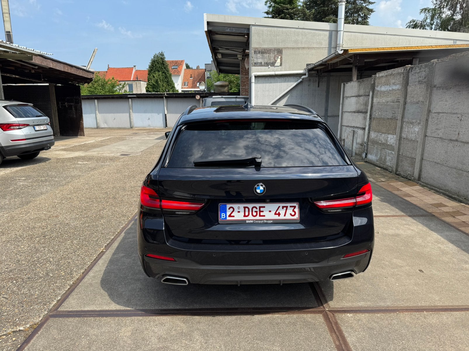 BMW, Auto's, Automaat, 4 deurs, Achterwielaandrijving, Zwart