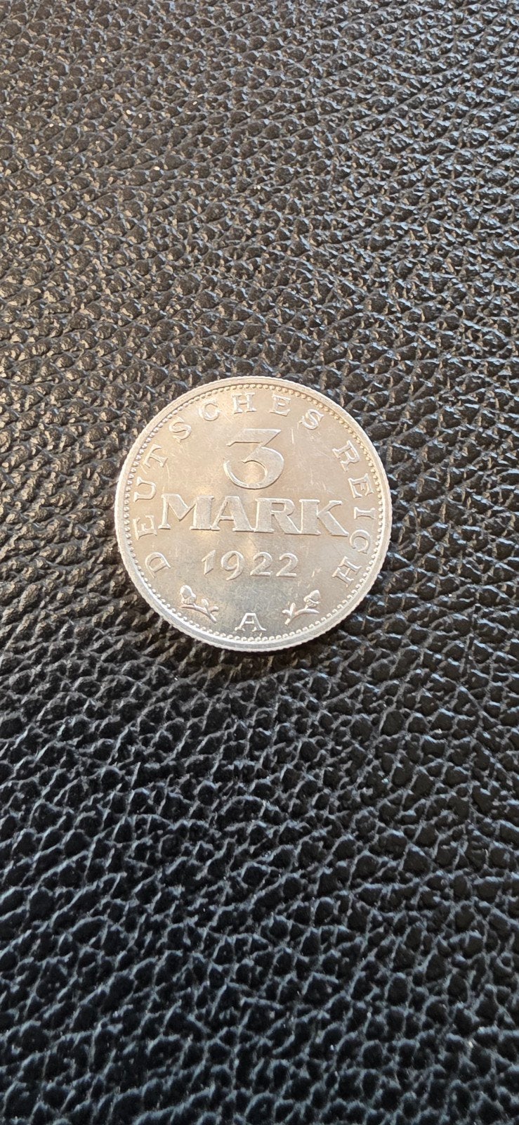 Duitsland 3 mark 1922 A Weimar constitution, Ophalen of Verzenden, Duitsland